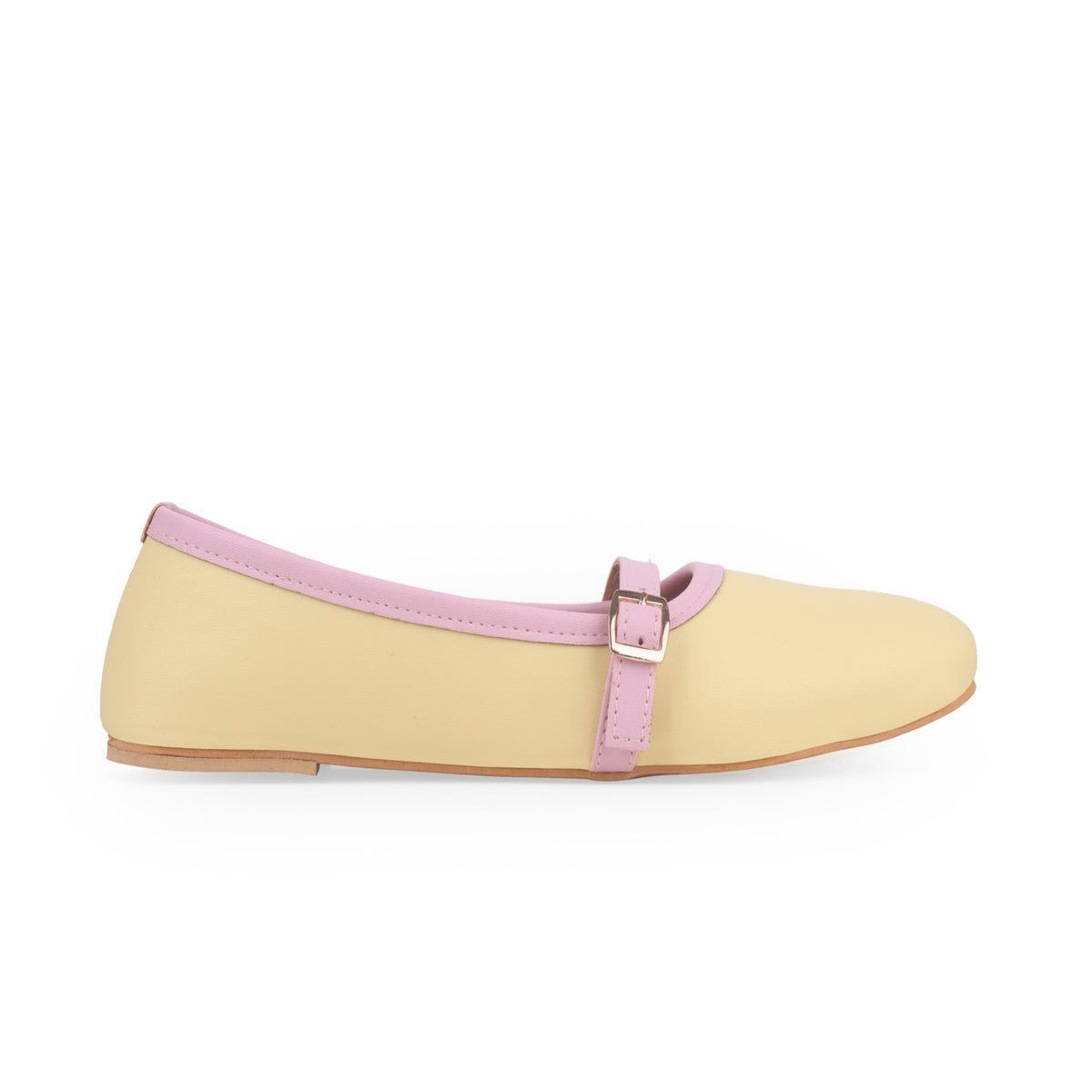 Pastel yellow Mary Jane 27698