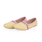 Pastel yellow Mary Jane 27698