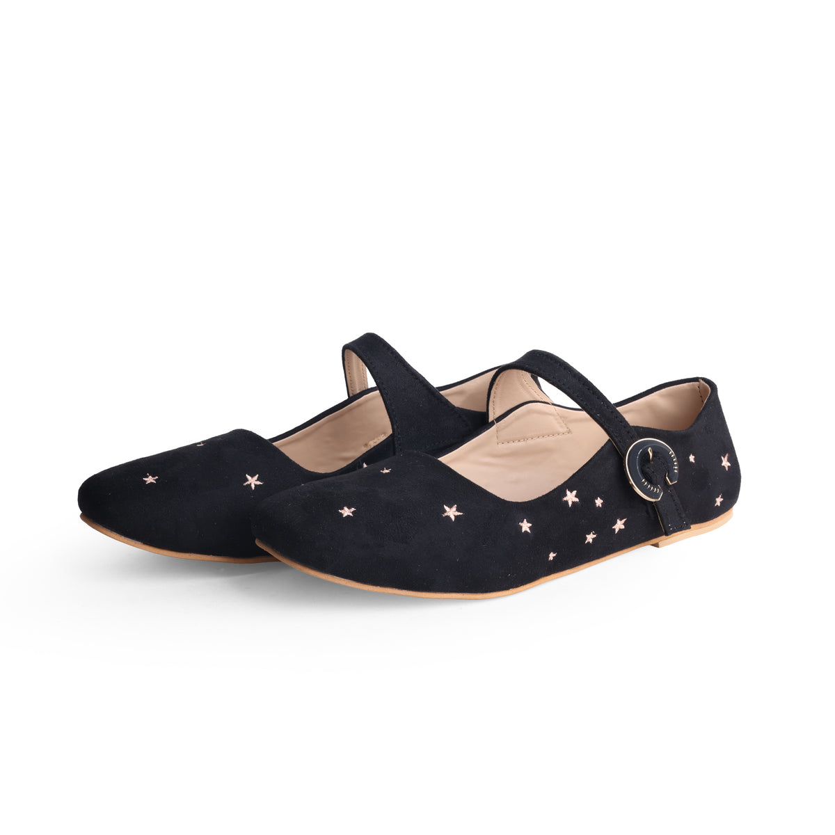 Star Embroidery Mary Janes 27699