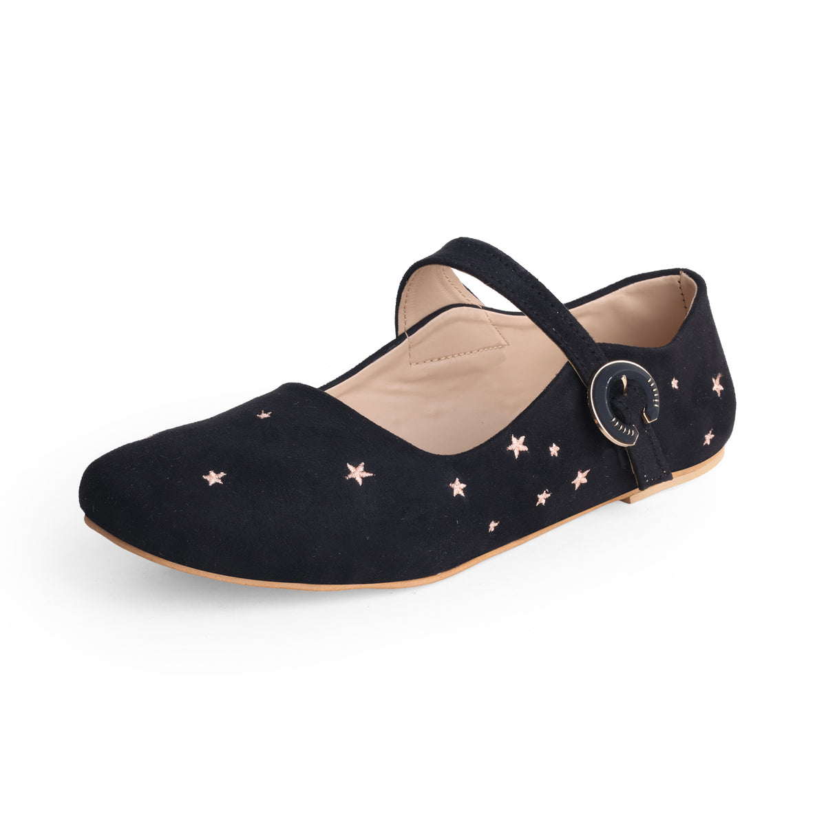Star Embroidery Mary Janes 27699