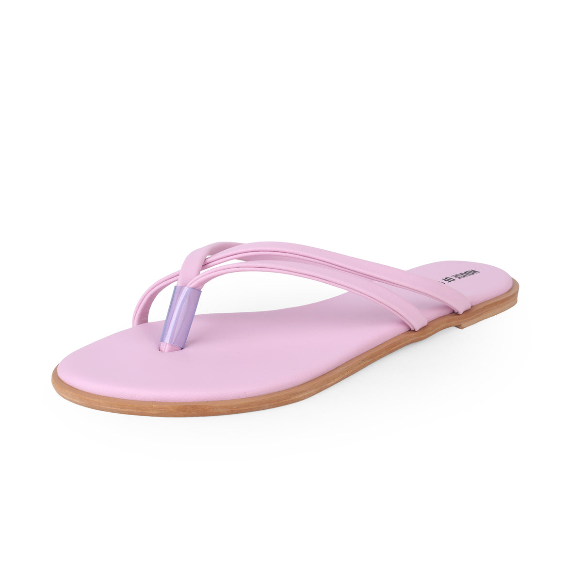 Misti Pink Flat Chappal 31695