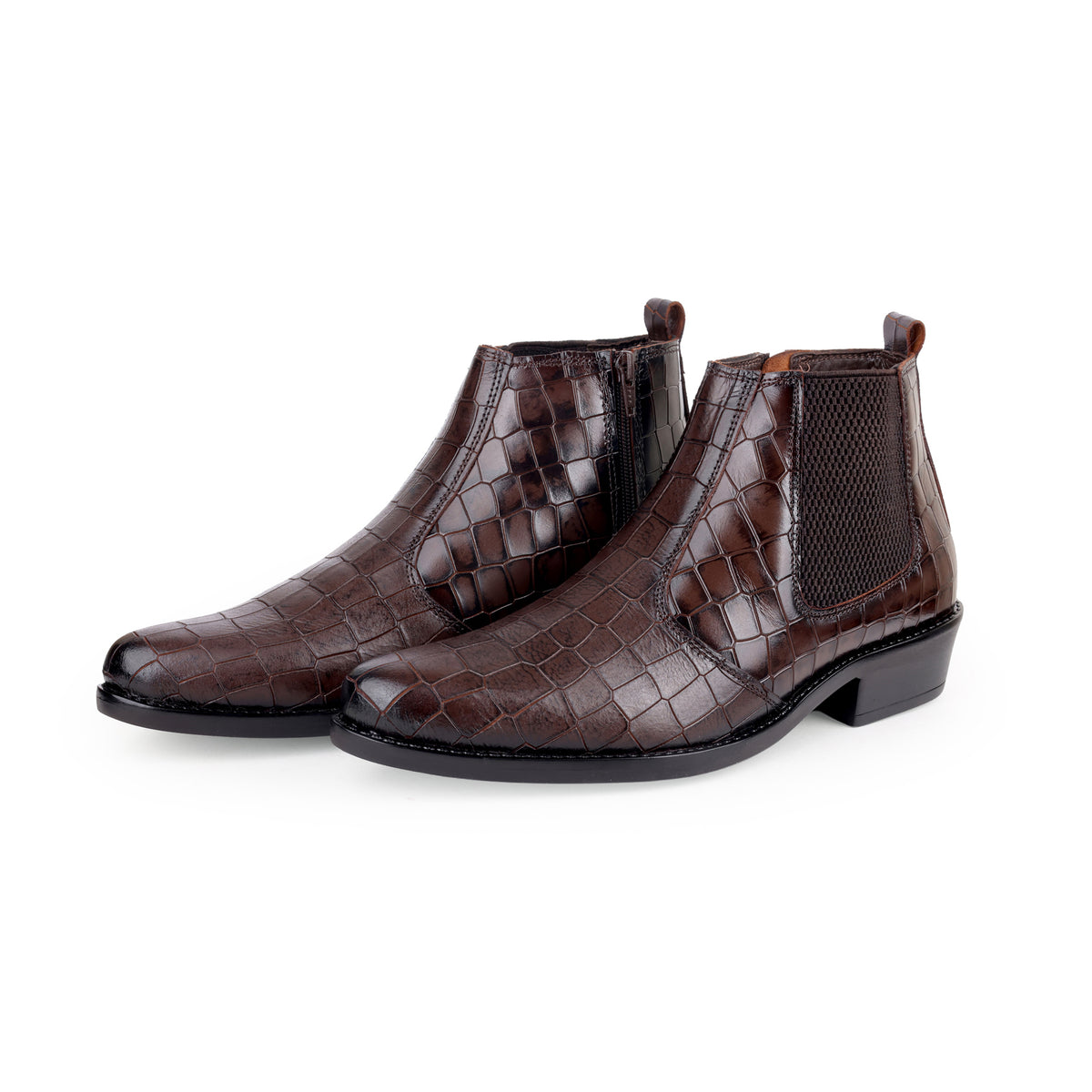 Men’s Dark Brown Chelsea Ankle Boot 600460