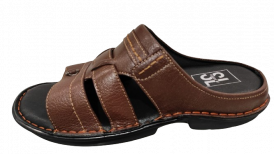 MEN LEATHER COMFORT CHAPPAL 511115